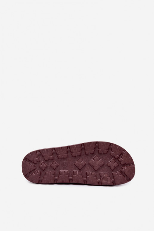 Chaussons légers pour femmes Big Star UU274075 en couleur marron