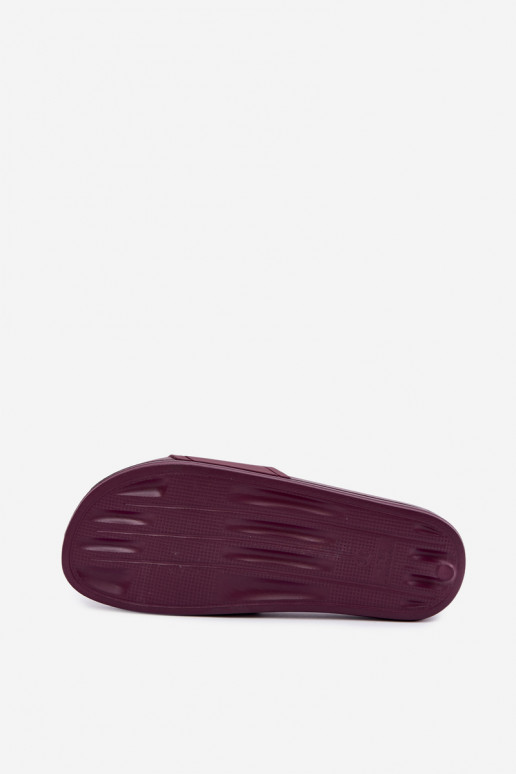 Chaussons pour femmes Big Star UU274070 en couleur bordeaux