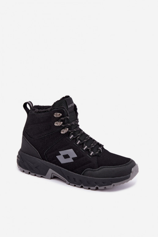 bottes d'hiver Trekas pour hommes isolées LOTTO 2401210U KETCHAM noires