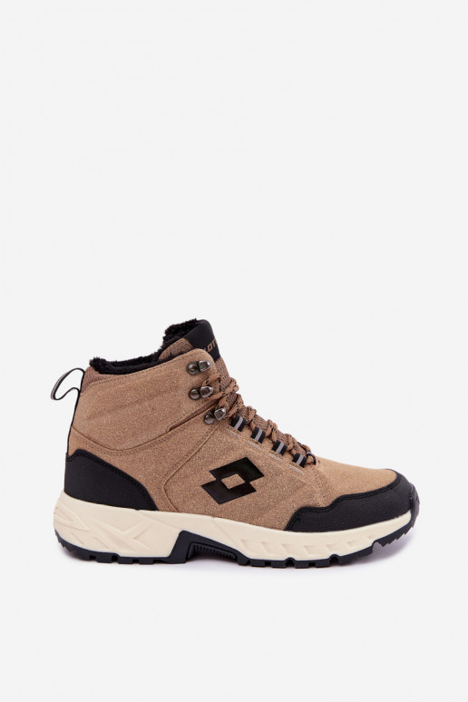 bottes d'hiver Trekas pour hommes isolées LOTTO 2401210U KETCHAM marron