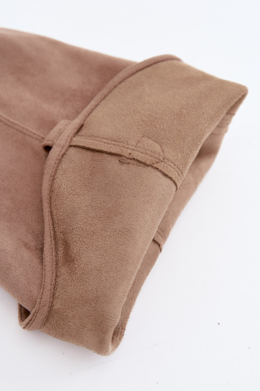 bottes hautes slouchy à enfiler en sable Sylvie
