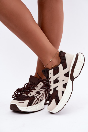 chaussures de sport pour femmes en brun-beige Nerla 2