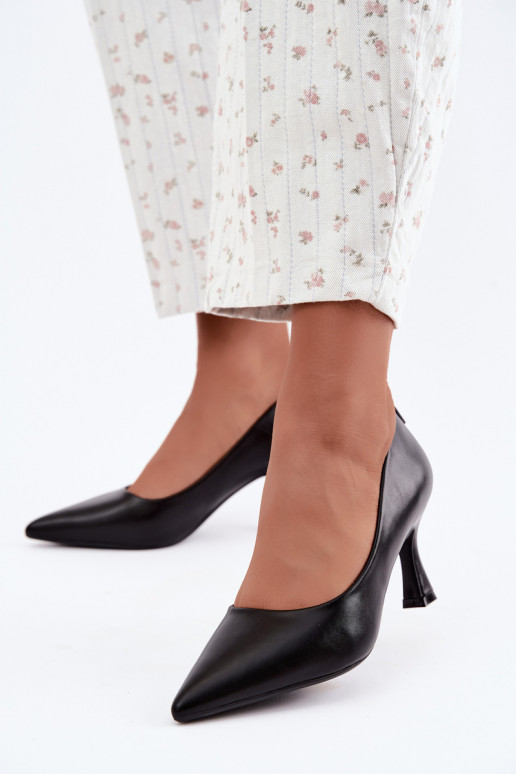 Chaussures à talons couleur noire Vinceza 62330