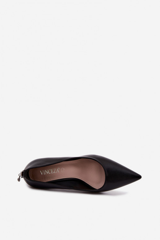 Chaussures à talons couleur noire Vinceza 62330