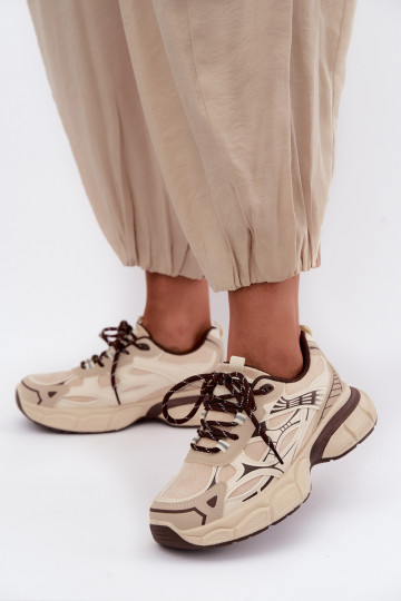 Chaussures de sport avec plateforme sable INanda 2