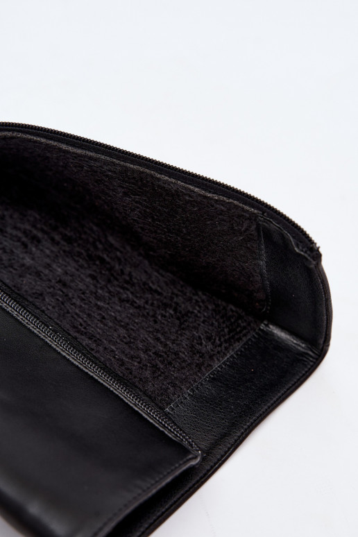 Bottes hautes pour femmes isolées avec boucles en noir Glena