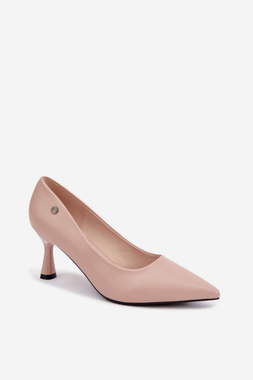 Bottines à talons Vinceza 62323 couleur sable