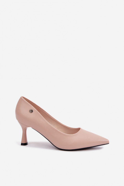 Bottines à talons Vinceza 62323 couleur sable