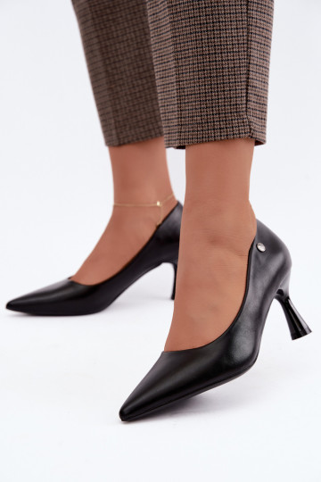 Bottines à talons Vinceza 62323 couleur noire