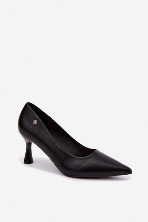 Bottines à talons Vinceza 62323 couleur noire