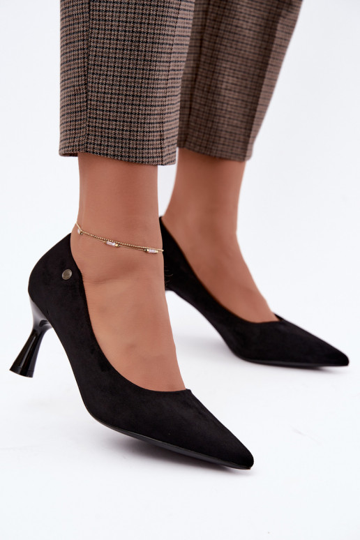 Bottines à talons Vinceza 62323 couleur noire