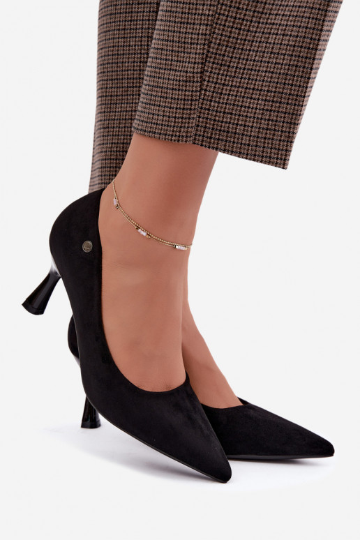 Bottines à talons Vinceza 62323 couleur noire