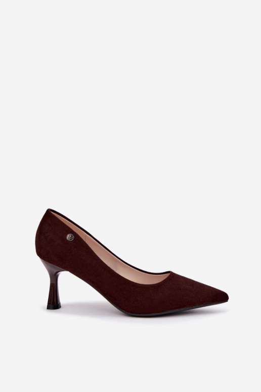 Bottines à talons Vinceza 62323 couleur chocolat