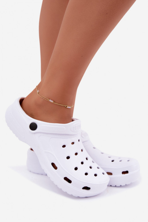 Sabots légers blancs Aderis
