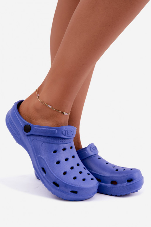 Sabots légers bleu foncé Aderis