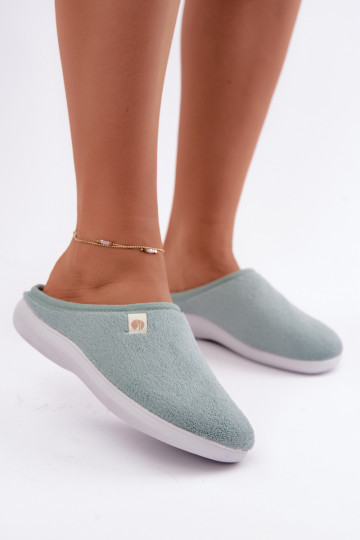 Chaussons en couleur menthe Inblu EC000102 2