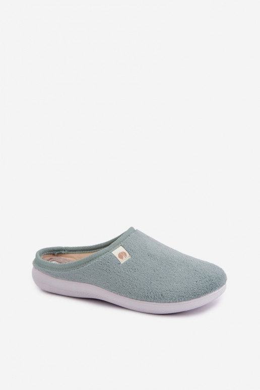 Chaussons en couleur menthe Inblu EC000102