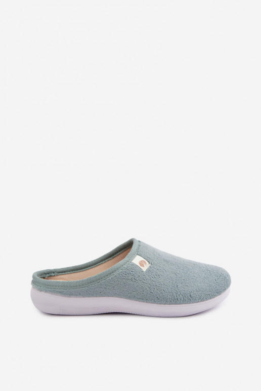 Chaussons en couleur menthe Inblu EC000102