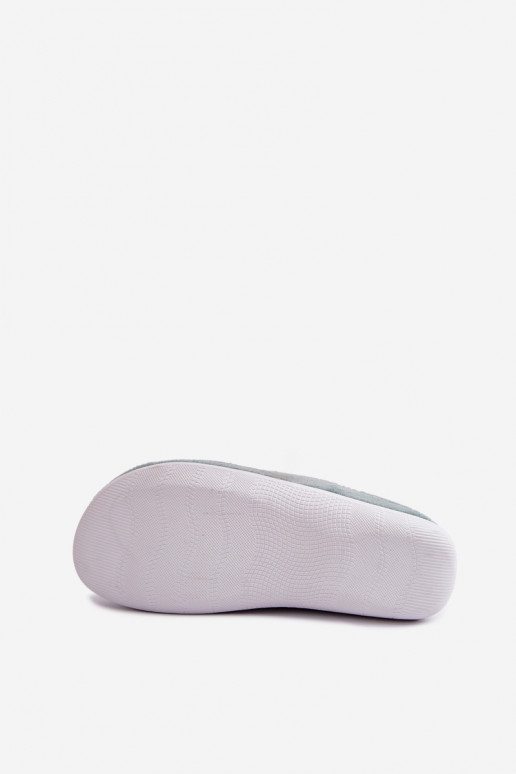 Chaussons en couleur menthe Inblu EC000102