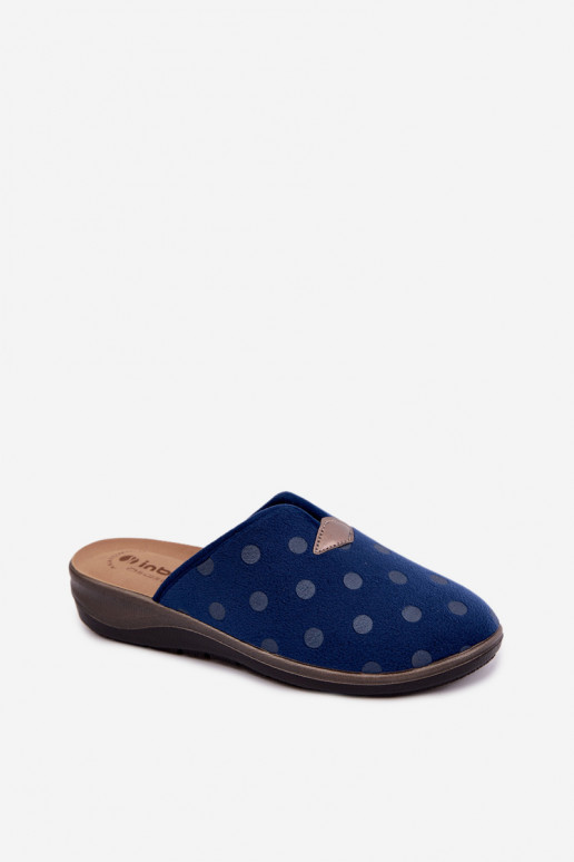 Chaussons femme Inblu OD000014 bleu foncé