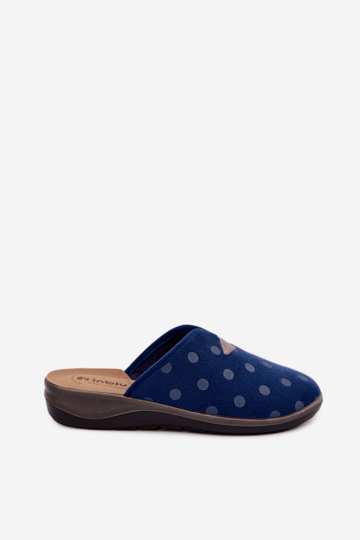 Chaussons femme Inblu OD000014 bleu foncé