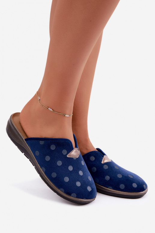 Chaussons femme Inblu OD000014 bleu foncé