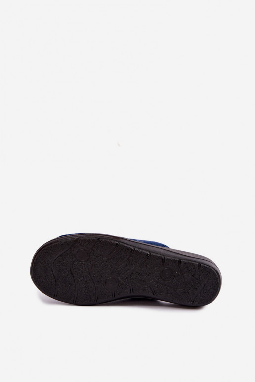 Chaussons femme Inblu OD000014 bleu foncé