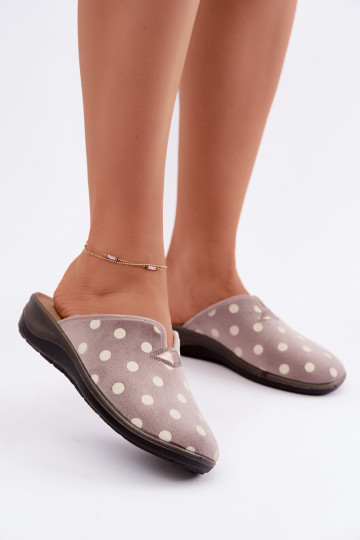 Chaussons femme Inblu OD000014 gris 2