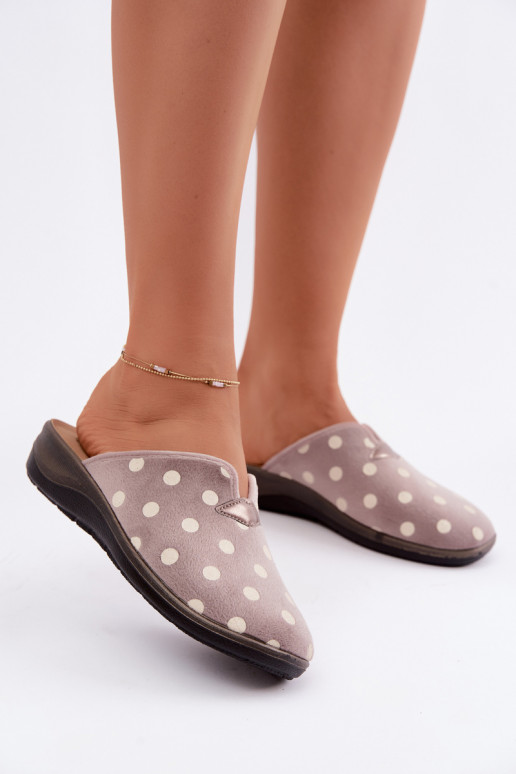 Chaussons femme Inblu OD000014 gris