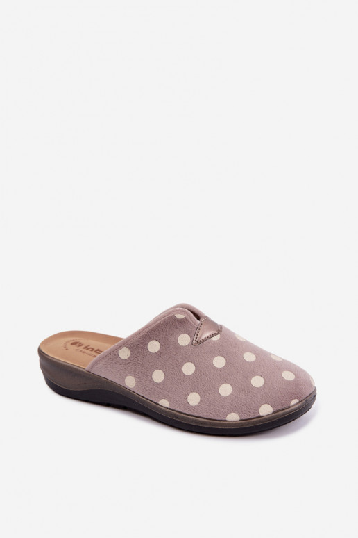 Chaussons femme Inblu OD000014 gris