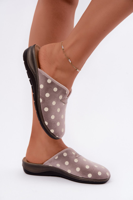 Chaussons femme Inblu OD000014 gris