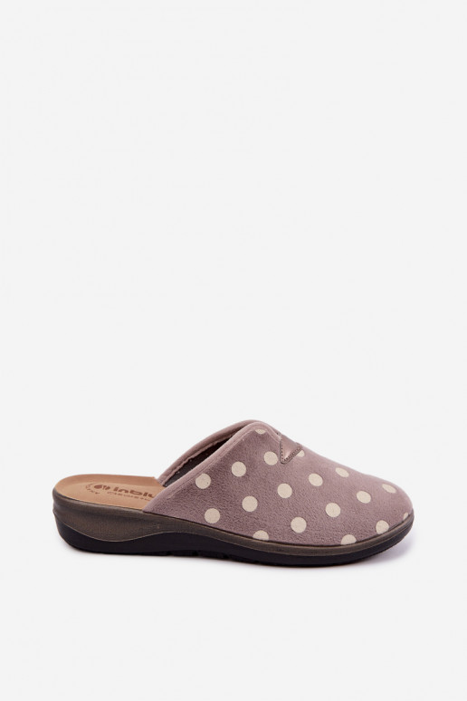 Chaussons femme Inblu OD000014 gris