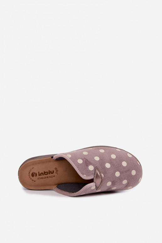 Chaussons femme Inblu OD000014 gris
