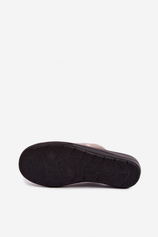 Chaussons femme Inblu OD000014 gris
