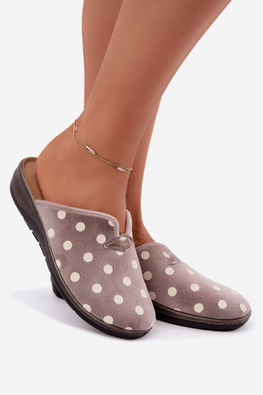 Chaussons femme Inblu OD000014 gris
