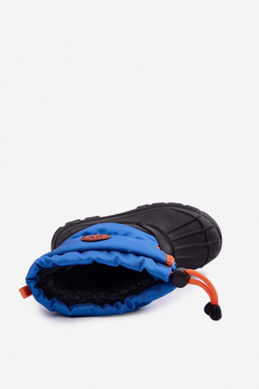 Bottes à neige pour enfants bleu-noir Big Star SS374032