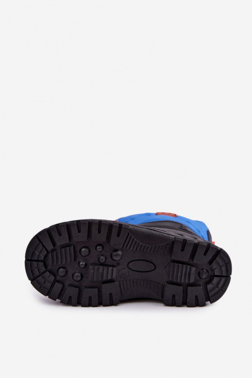 Bottes à neige pour enfants bleu-noir Big Star SS374032