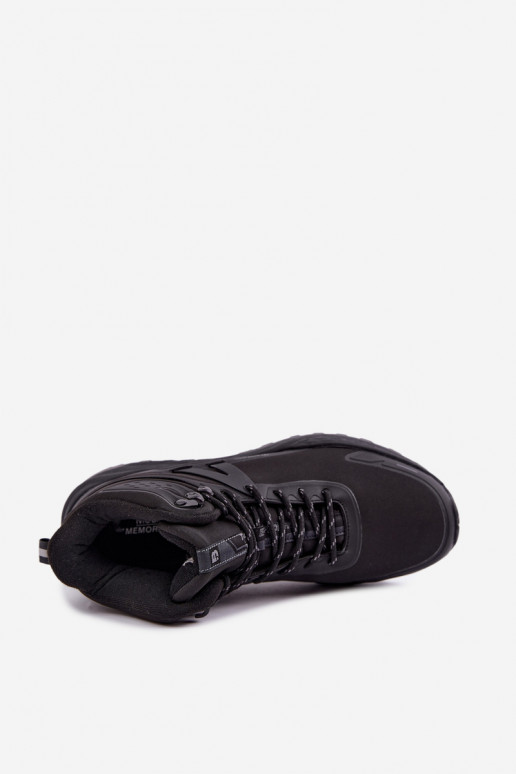 Bottes de randonnée isolées pour hommes imperméables en noir Koby