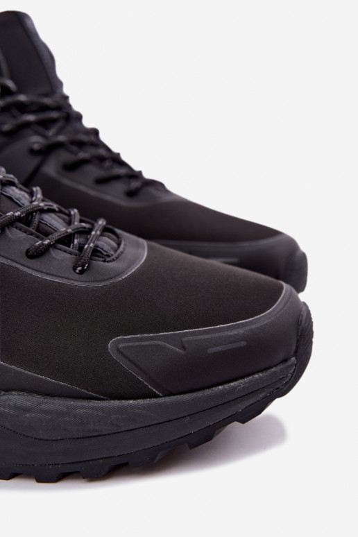 Bottes de randonnée isolées pour hommes imperméables en noir Koby