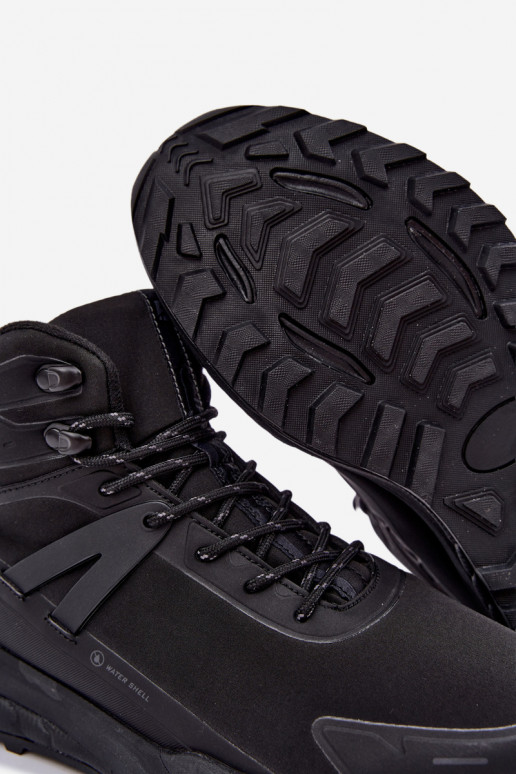 Bottes de randonnée isolées pour hommes imperméables en noir Koby