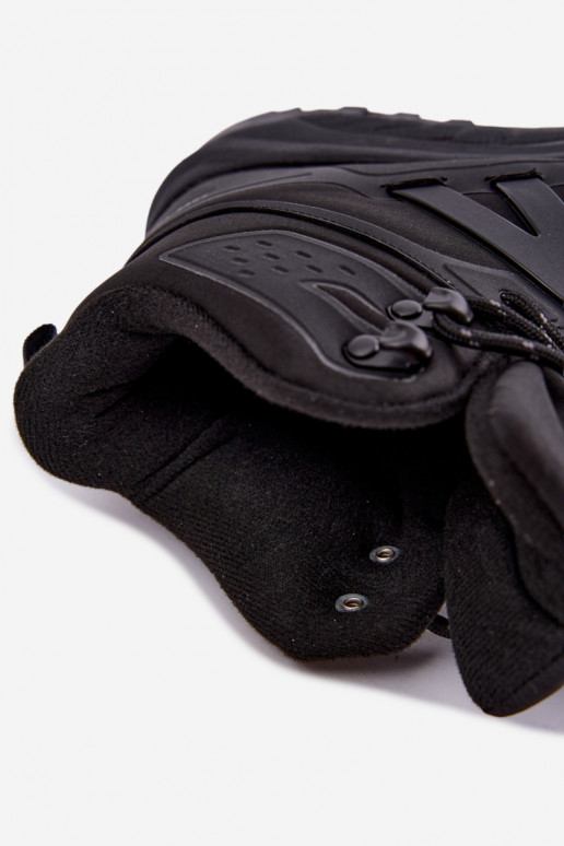 Bottes de randonnée isolées pour hommes imperméables en noir Koby