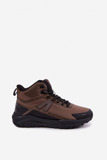 Bottes de randonnée isolées pour hommes imperméables en marron Koby 2
