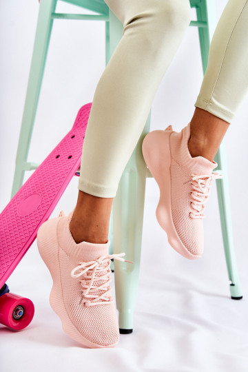 Chaussures de sport à enfiler Dalmiro couleur rose