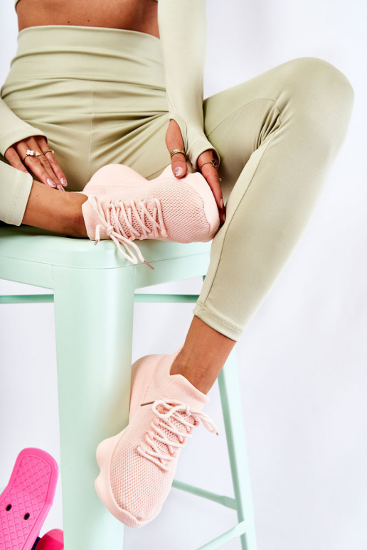 Chaussures de sport à enfiler Dalmiro couleur rose