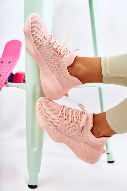 Chaussures de sport à enfiler Dalmiro couleur rose