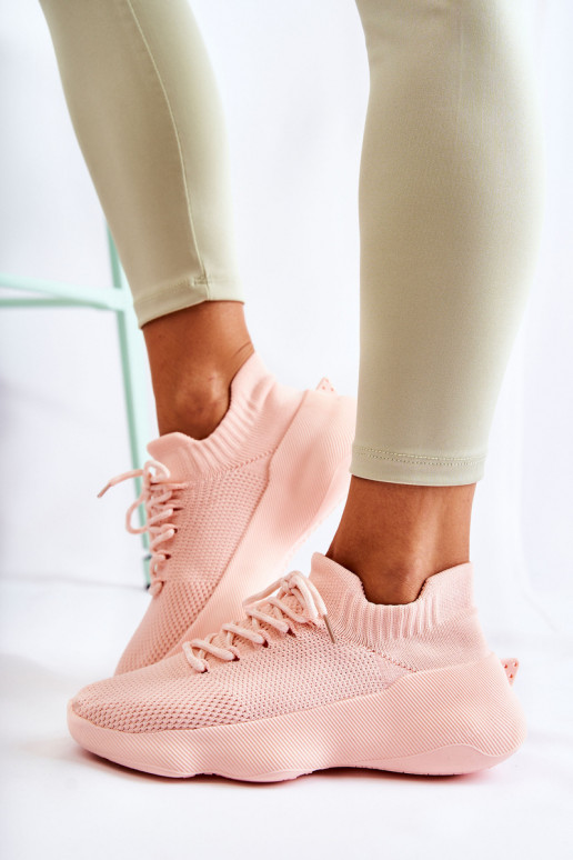 Chaussures de sport à enfiler Dalmiro couleur rose