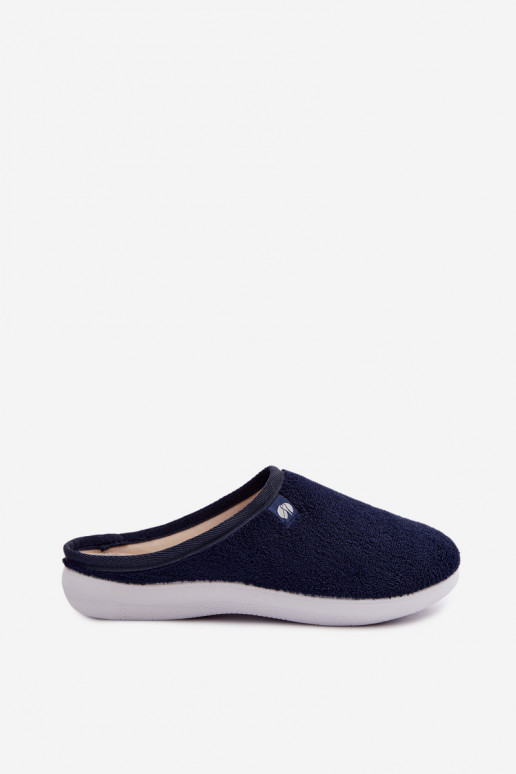 Chaussons bleus foncés pour femmes Inblu EC000102