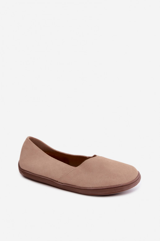 Ballerines chaudes pour femmes en simili daim Mirelia