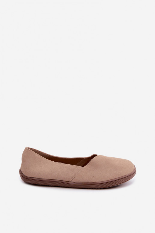 Ballerines chaudes pour femmes en simili daim Mirelia