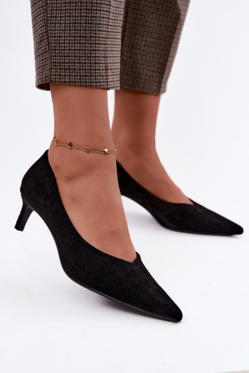 Chaussures à bout pointu en noir Tadela 2